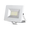 Faro Led Flood Light 20W Carcassa Bianca IP65 Freddo 6400K Super Slim SKU-215951
