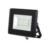 Faro Led Flood Light 20W Carcassa Nera IP65 Freddo 6400K Super Slim SKU-215948