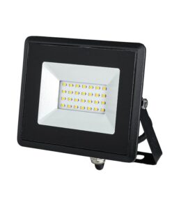 Faro Led Flood Light 20W Carcassa Nera IP65 Neutro 4000K Super Slim SKU-215947