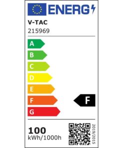 Faro Led Flood Light 100W 8700lm IP65 Slim 261X217X32mm Carcassa Bianca Luce 6500K SKU-215969
