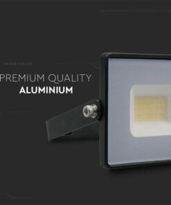 Faro Led Flood Light 20W 1620lm IP65 Slim 121X114X26mm Carcassa Nera Luce 6500K SKU-215948