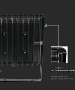 Faro Led Flood Light 20W 1620lm IP65 Slim 121X114X26mm Carcassa Nera Luce 4000K SKU-215947