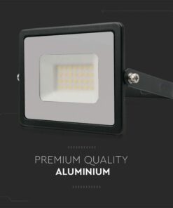 Faro Led Flood Light 30W 2510lm IP65 Slim 158X137X32mm Carcassa Nera Luce 6500K SKU-215954