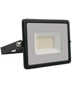 Faro Led Flood Light 30W 2510lm IP65 Slim 158X137X32mm Carcassa Nera Luce 4000K SKU-215953