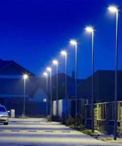 Lampione Stradale Led 50W Chip Samsung Freddo 6400K Street Lamp Per Strada Giardino Villa SKU-21540