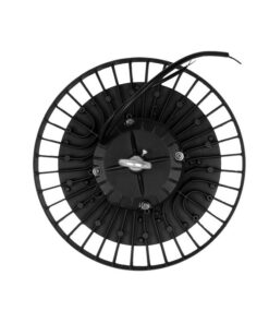 Faro LED Industriale UFO 200W 150W 100W Regolabile, 32000LM 160lm/W 4000K Neutro IP65 Dimmerabile 0-10V, Lampada LED High Bay Rotonda per Capannoni Magazzini 5 Anni Garanzia