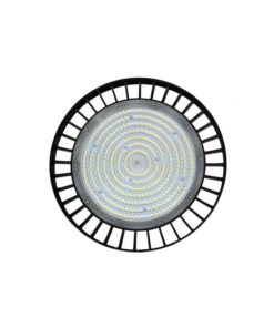 Faro LED Industriale UFO 200W 150W 100W Regolabile, 32000LM 160lm/W 4000K Neutro IP65 Dimmerabile 0-10V, Lampada LED High Bay Rotonda per Capannoni Magazzini 5 Anni Garanzia