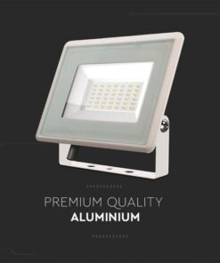 Alternative view of Faro Led Flood Light 20W 1650lm IP65 Slim 120x105x27mm Carcassa Bianca Luce 6400K SKU-6742