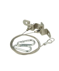 Kit Staffa Di Fissaggio A Sospensione Per Proiettore Led Lineare FE1150N Con Fischer Vite Moschettoni