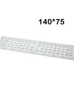 Lente 140*75 Gradi Doppio Angolo Per Modulo Del Proiettore Led FE3150N FE1150N Compreso Guaine Silicone Per Illuminazione Stradale