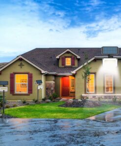 Faro Led Solare 10W 935LM IP65 4000K Montaggio Da Parete O A Terra Con Picchetto Con Sensore Movimento e Telecomando 4 Modalità