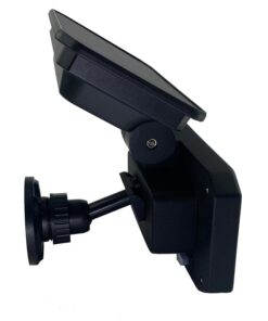 Faro Led Solare 10W 935LM IP65 4000K Montaggio Da Parete O A Terra Con Picchetto Con Sensore Movimento e Telecomando 4 Modalità