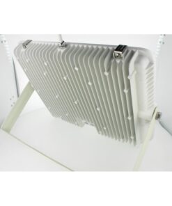Faro Led Flood Light 200W IP65 Bianco Freddo Super Slim 56mm Carcassa Bianca Samsung Garanzia 5 Anni SKU-421