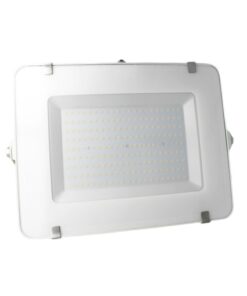 Faro Led Flood Light 300W IP65 Bianco Neutro Super Slim 55mm Carcassa Bianca Samsung Garanzia 5 Anni SKU-10033