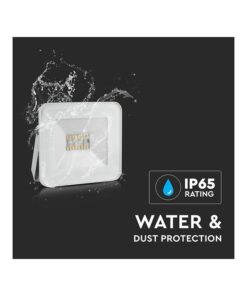 Faro Led Flood Light Carcassa Bianca 20W RGB CCT Dimmerabile IP65 Bluetooth 3 in 1 Controllabile da App SKU-5984