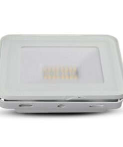 Faro Led Flood Light Carcassa Bianca 20W RGB CCT Dimmerabile IP65 Bluetooth 3 in 1 Controllabile da App SKU-5984