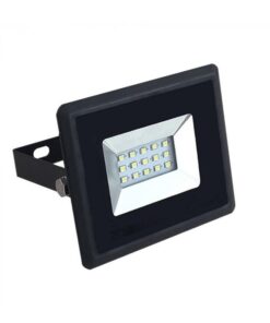 Alternative view of Faro Proiettore Led Flood Light 10W Bianco Freddo 6400K Carcassa Nera Chip Samsung Garanzia 5 Anni SKU-426