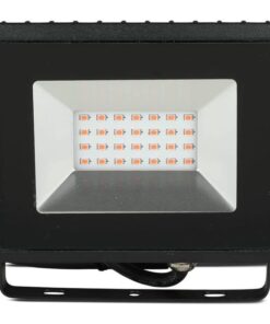 Alternative view of Faro Proiettore Led Flood Light 20W Colore Rosso IP65 Interno Esterno Carcassa Nera SKU-5992