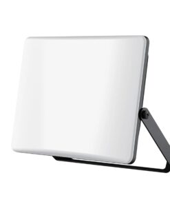 Faro Led Flood Light CCT 30W, Diffusore Bianco Opaco Super Slim Carcassa Nera, IP65 159X158X38mm SKU-23769