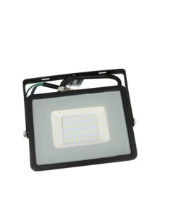 Faro Led Flood Light 30W IP65 Bianco Naturale Super Slim Carcassa Nera Smd Samsung Garanzia 5 Anni SKU-401