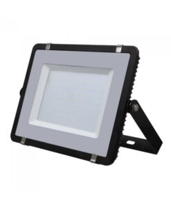 Faro Led Flood Light 300W IP65 Bianco Freddo Super Slim 55mm Carcassa Nera Samsung Garanzia 5 Anni SKU-10032