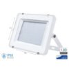 Faro Led Flood Slim Alta Luminosita 120lm/W 150W 18000lm Freddo 6400K Carcassa Bianca IP65 Chip Samsung SKU-775