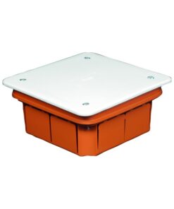 Cassetta Di Derivazione Da Incasso Muro IP40 Con Coperchio e Viti 92X92X45mm FAEG FG10208