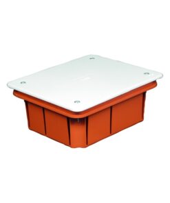 Cassetta Di Derivazione Da Incasso Muro IP40 Con Coperchio e Viti 119X96X45mm FAEG FG10209