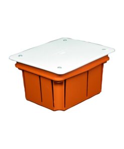 Cassetta Di Derivazione Da Incasso Muro IP40 Con Coperchio e Viti 119X96X70mm FAEG FG10210