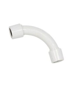 Raccordo Tubo Rigido Diametro 25mm IP65 Curva Semplice 90° Tubo a Tubo FAEG FG16125