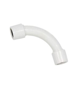 Raccordo Tubo Rigido Diametro 32mm IP65 Curva Semplice 90° Tubo a Tubo FAEG FG16132