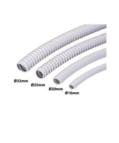 Alternative view of 30MT Tubo Guaina Spiralata Diametro 32mm Flessibile Isolante Ondulata in PVC