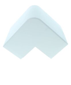 Connettore Angolare Per Angolo Esterno 120X60mm Per Canaline FG18318