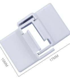 Alternative view of 2 PZ Angolo Interno Connettore Angolare Per Canaline Passacavi 15X17mm Made In Italy