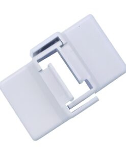 2 PZ Angolo Interno Connettore Angolare Per Canaline Passacavi 20X10mm Made In Italy