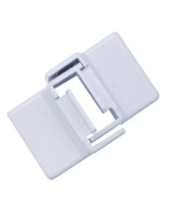 2 PZ Angolo Interno Connettore Angolare Per Canaline Passacavi 30X10mm Made In Italy