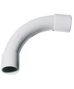 Alternative view of 2 PZ Raccordi Tubo a Tubo Curvi Semplici 90° per Tubo Rigido 16mm IP40