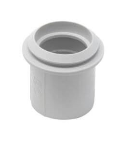 2 PZ Manicotto Tubo Scatola Diametro 20mm Per Tubo Rigido IP40 Made In Italy