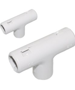 2 PZ Giunto T Ispezionabile Reversibile per Tubo Rigido 16mm IP40