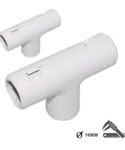 2 PZ Giunto T Ispezionabile Reversibile per Tubo Rigido 16mm IP40