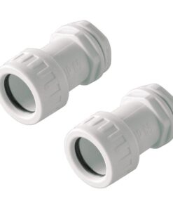 2 PZ Bloccatubo Raccordo Tubo Scatola Diametro 25mm per Tubo Rigido IP65