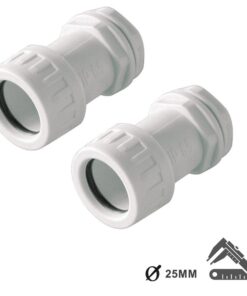 2 PZ Bloccatubo Raccordo Tubo Scatola Diametro 25mm per Tubo Rigido IP65