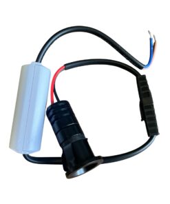 2 Pezzi Mini Faretto Led Da Incasso Rotondo, Carcassa Nera 3000K, 1W 80LM 220V, Ø22*40mm, Foro 17mm, Angolo 15° IP20