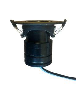 Mini Faretto Led Da Incasso Rotondo, Carcassa Nera 4000K, 5W 360LM 220V, Ø60*53mm, Foro 45mm, Angolo 24° IP20