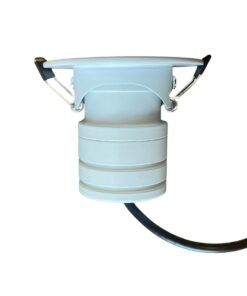 Mini Faretto Led Da Incasso Rotondo, Carcassa Bianca 4000K, 5W 360LM 220V, Ø60*53mm, Foro 45mm, Angolo 24° IP20