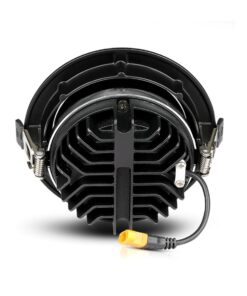 Alternative view of Faretto Led COB da Incasso 20W 6400K Rotondo Riflettore Orientabile Carcassa Nera Chip Samsung SKU-2120056