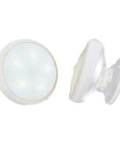 Faretto Led Luce Notturna Bianco Freddo con Sensore di movimento Calamitato Snodabile Rimovibile Ricaricabile USB con Batteria Litio Per Scala Corridoio Mansarda Garage Armadio