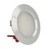 Mini Faretto Led Da Incasso Rotondo 3W AC/DC 12V DC 24V Bianco Freddo Foro 50mm Colore Alluminio Satinato