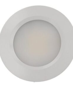 Mini Faretto Led Da Incasso Carcassa Bianca Rotondo 3W AC/DC 12V DC 24V Bianco Caldo Foro 50mm