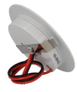 Mini Faretto Led Da Incasso Carcassa Bianca Rotondo 3W AC/DC 12V DC 24V Bianco Neutro Foro 50mm